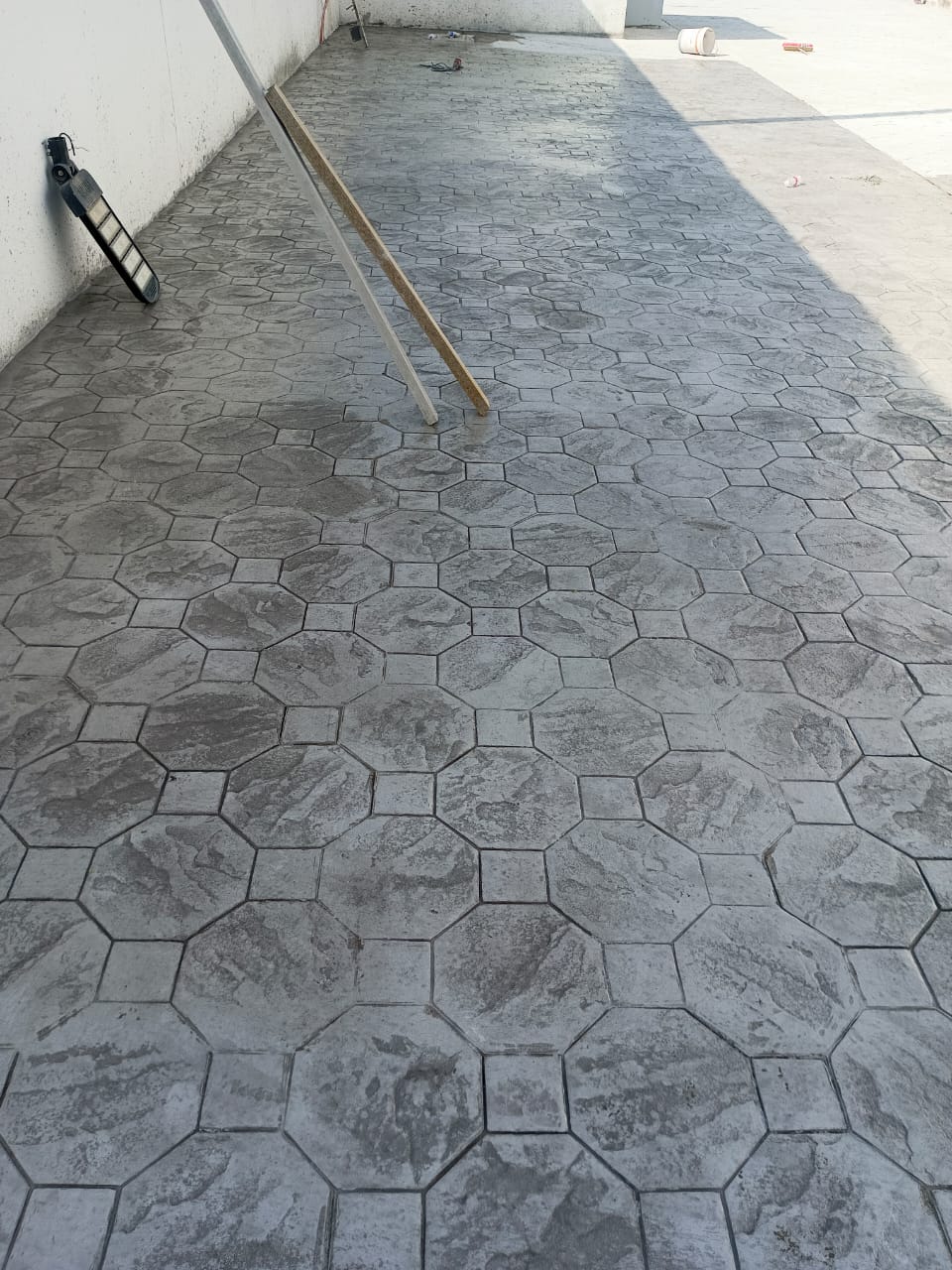 الخرسانة المطبوعة